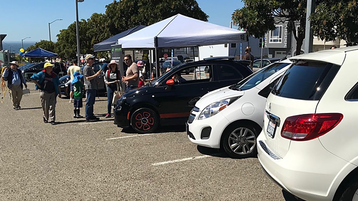 San Francisco National Drive Electric Vehicle Showcase Ride and Drive