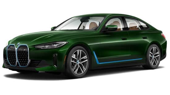 2023 BMW i4 green